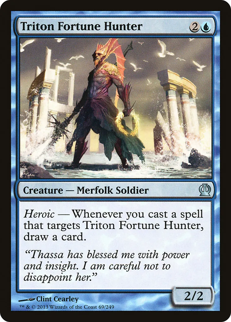 Triton Fortune Hunter — Theros — Magic: The Gathering