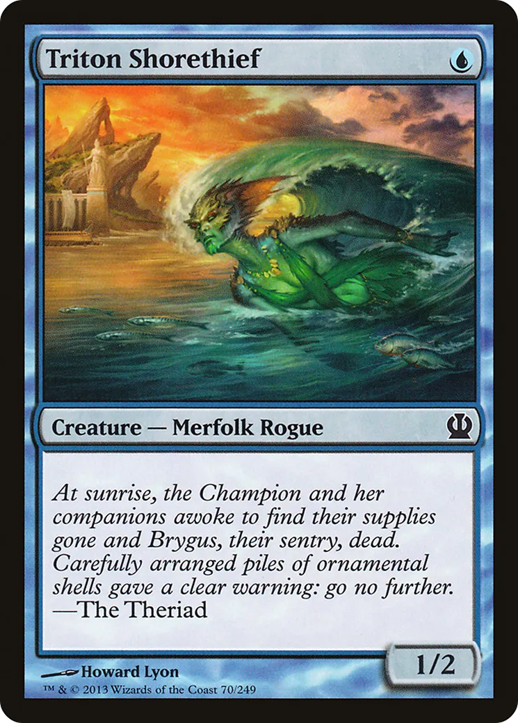 Triton Shorethief — Theros — Magic: The Gathering