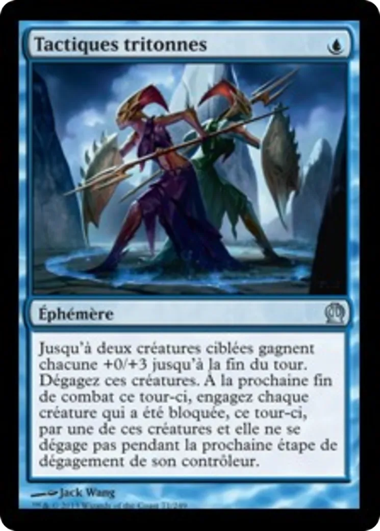 Tactiques tritonnes — Theros — Magic: The Gathering