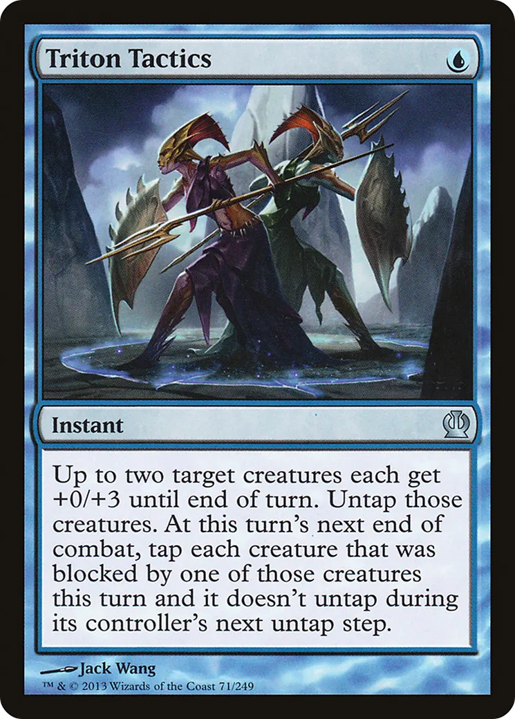 Triton Tactics — Theros — Magic: The Gathering