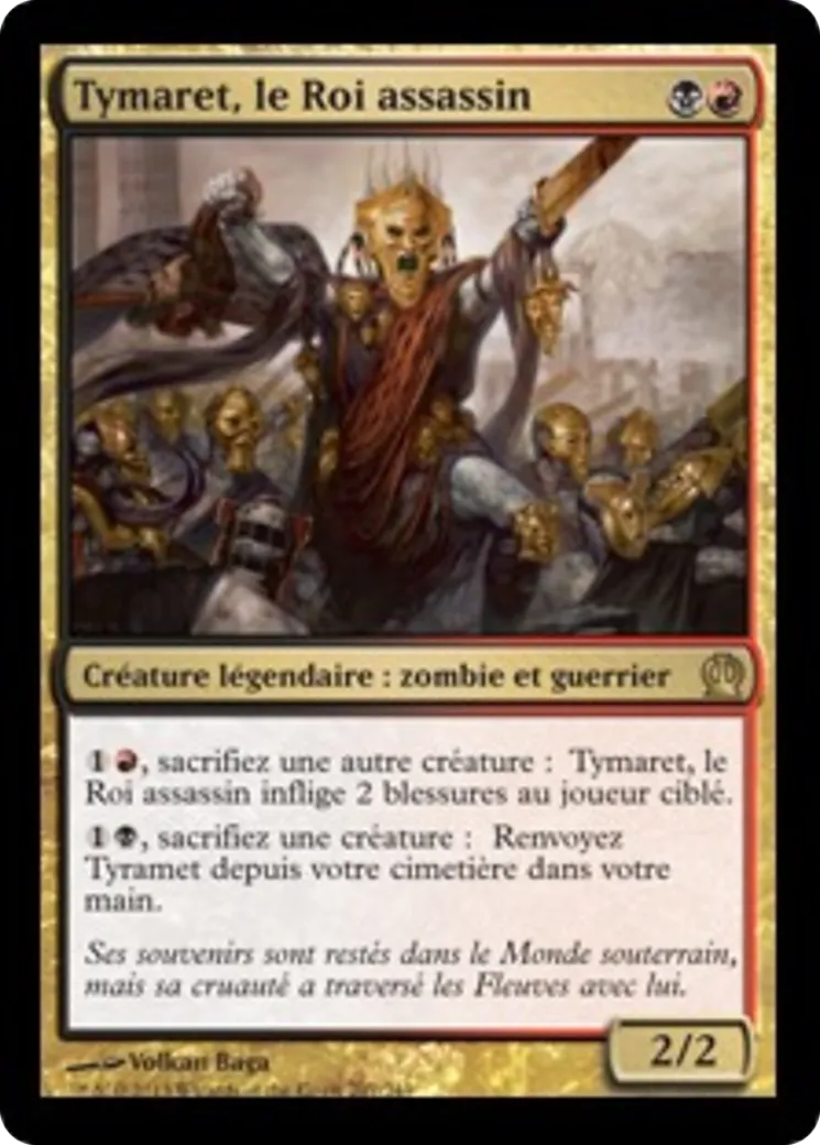 Tymaret, le Roi assassin — Theros — Magic: The Gathering