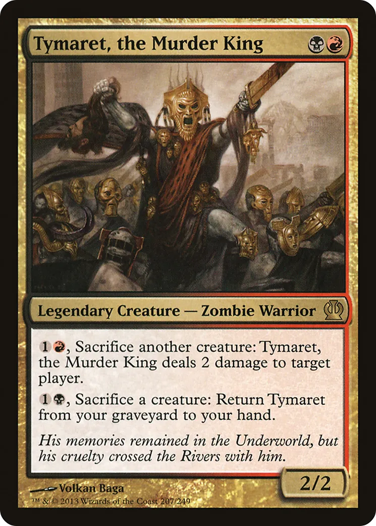 Tymaret, le Roi assassin — Theros — Magic: The Gathering