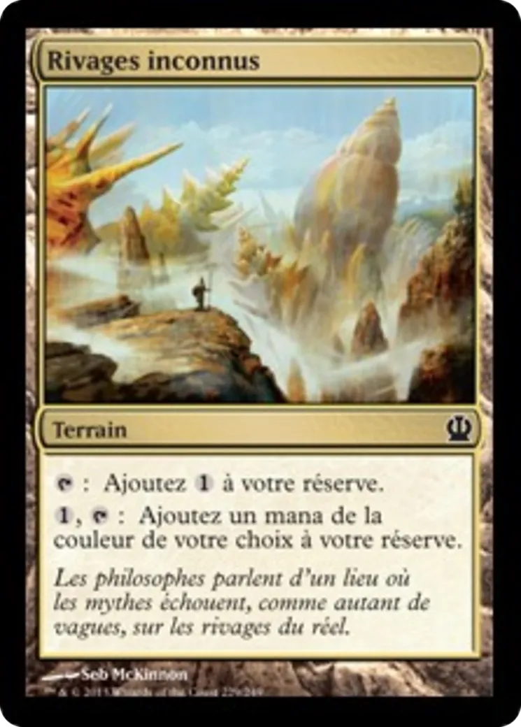 Rivages inconnus — Theros — Magic: The Gathering
