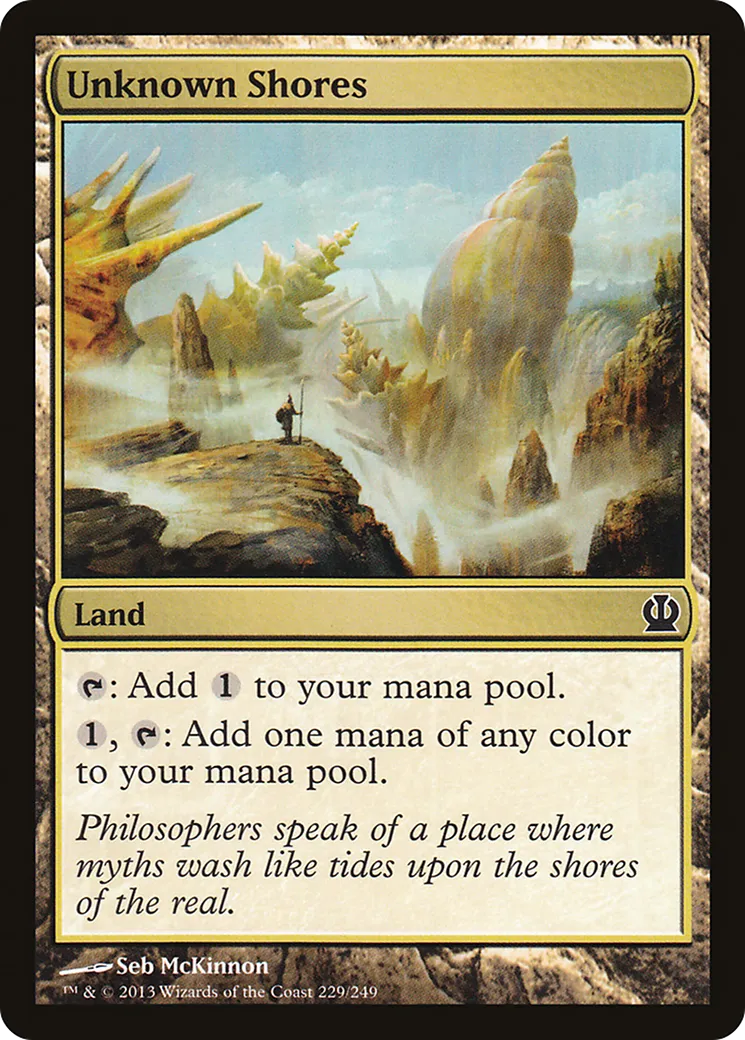 Rivages inconnus — Theros — Magic: The Gathering
