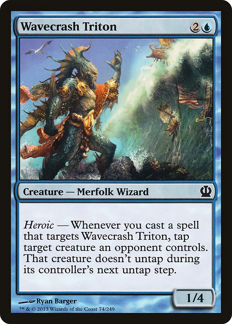 Triton brisevague — Theros — Magic: The Gathering