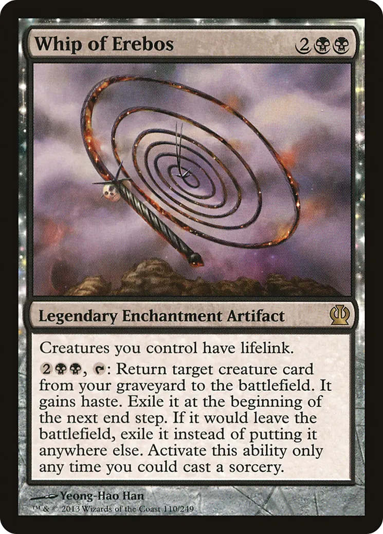 Whip of Erebos — Theros — Magic: The Gathering