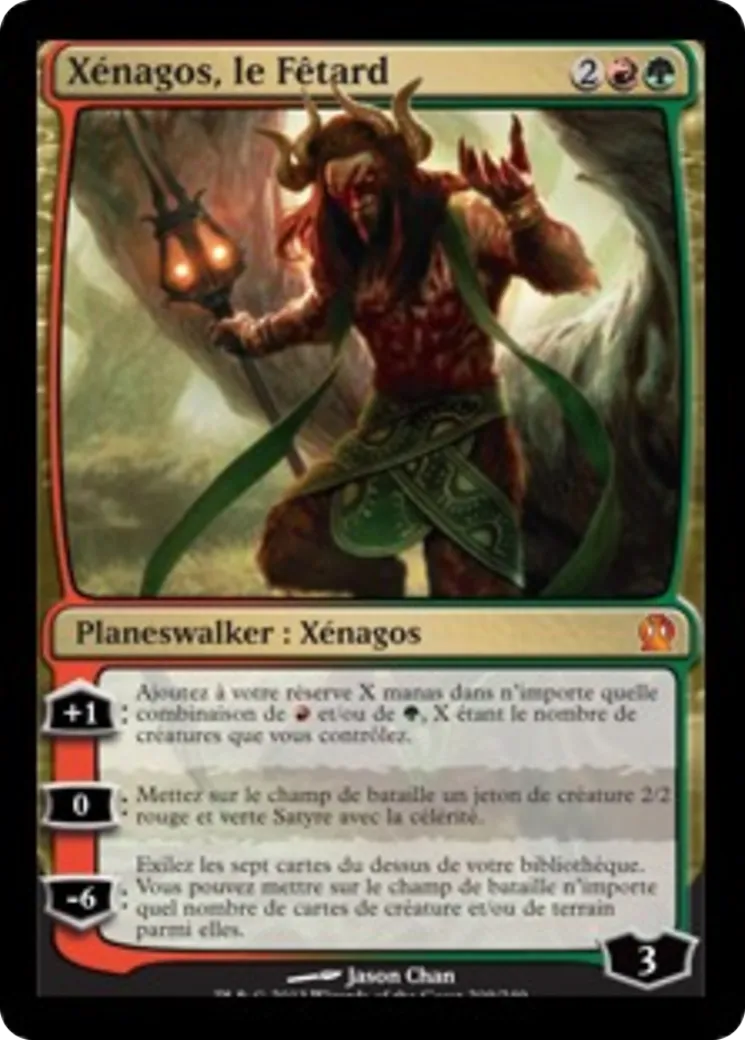 Xénagos, le Fêtard — Theros — Magic: The Gathering