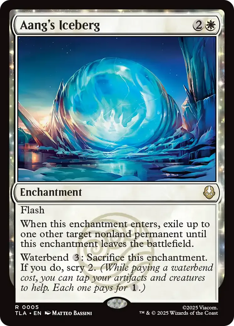 Iceberg d'Aang — Avatar: The Last Airbender — Magic: The Gathering