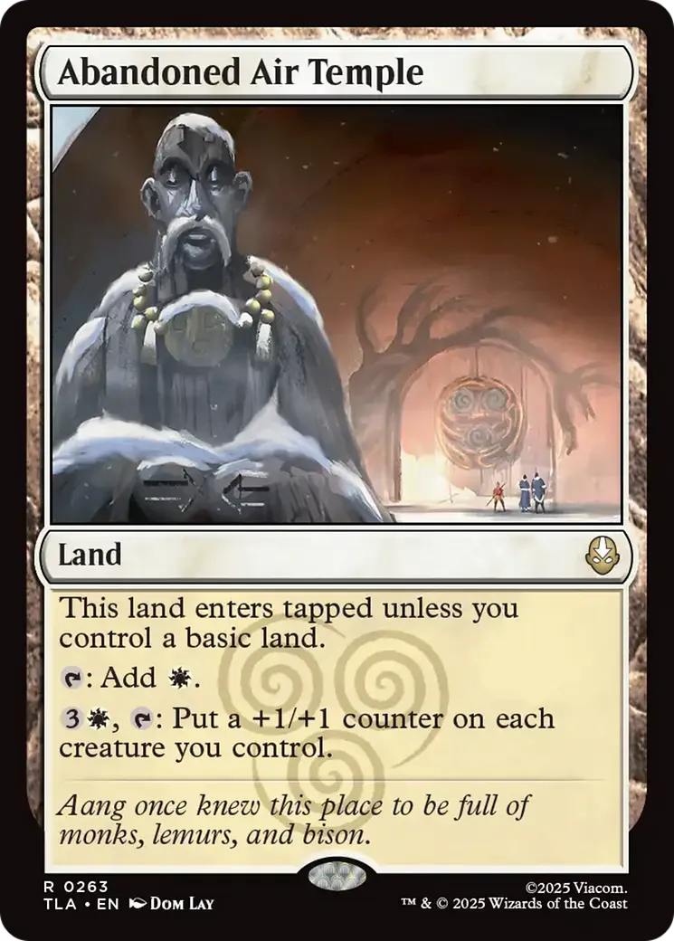 Abandoned Air Temple — Avatar: The Last Airbender — Magic: The Gathering