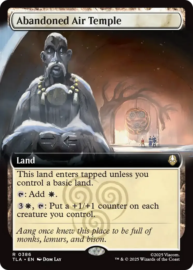 Abandoned Air Temple — Avatar: The Last Airbender — Magic: The Gathering
