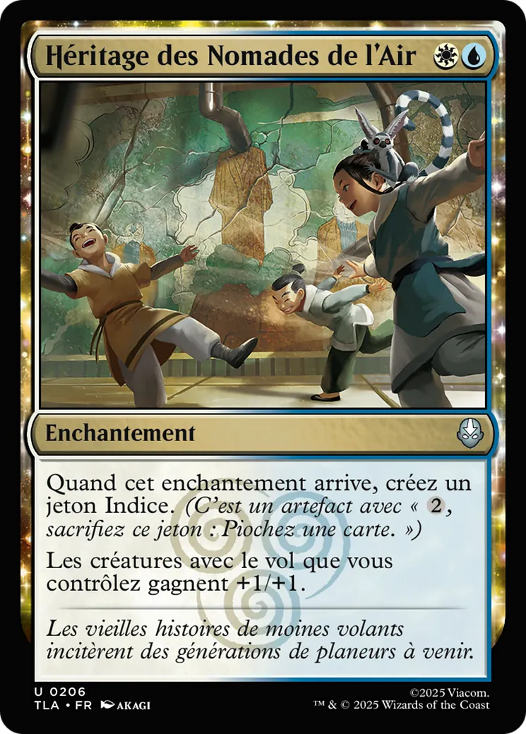 Héritage des Nomades de l'Air — Avatar: The Last Airbender — Magic: The Gathering
