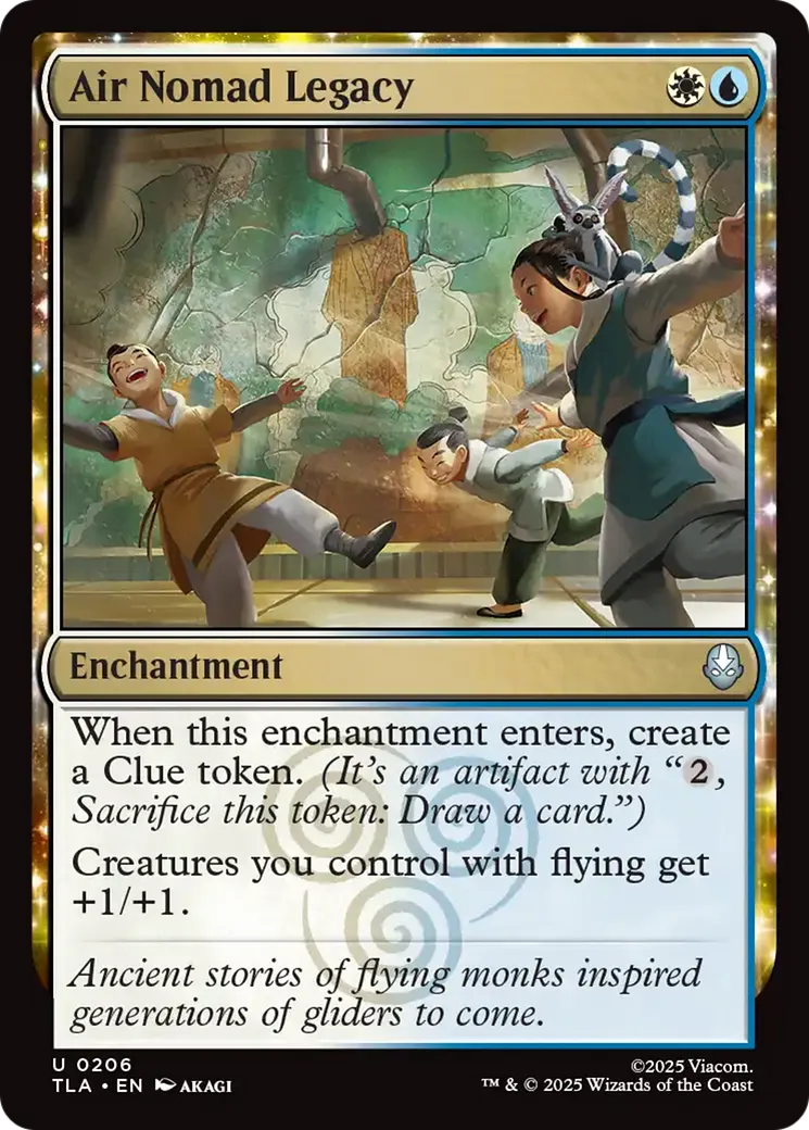 Héritage des Nomades de l'Air — Avatar: The Last Airbender — Magic: The Gathering