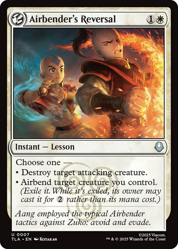 Airbender's Reversal — Avatar: The Last Airbender — Magic: The Gathering