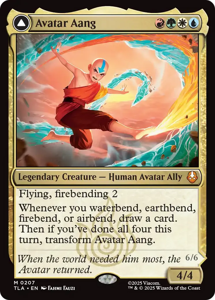 Avatar Aang // Aang, Master of Elements — Avatar: The Last Airbender — Magic: The Gathering