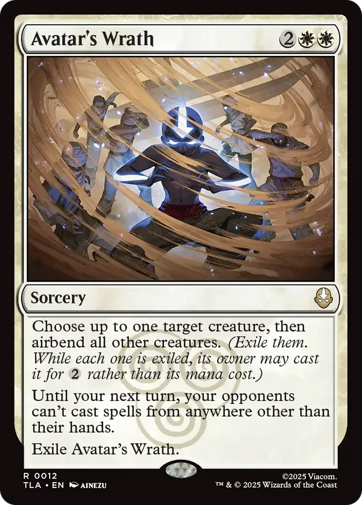 Avatar's Wrath — Avatar: The Last Airbender — Magic: The Gathering