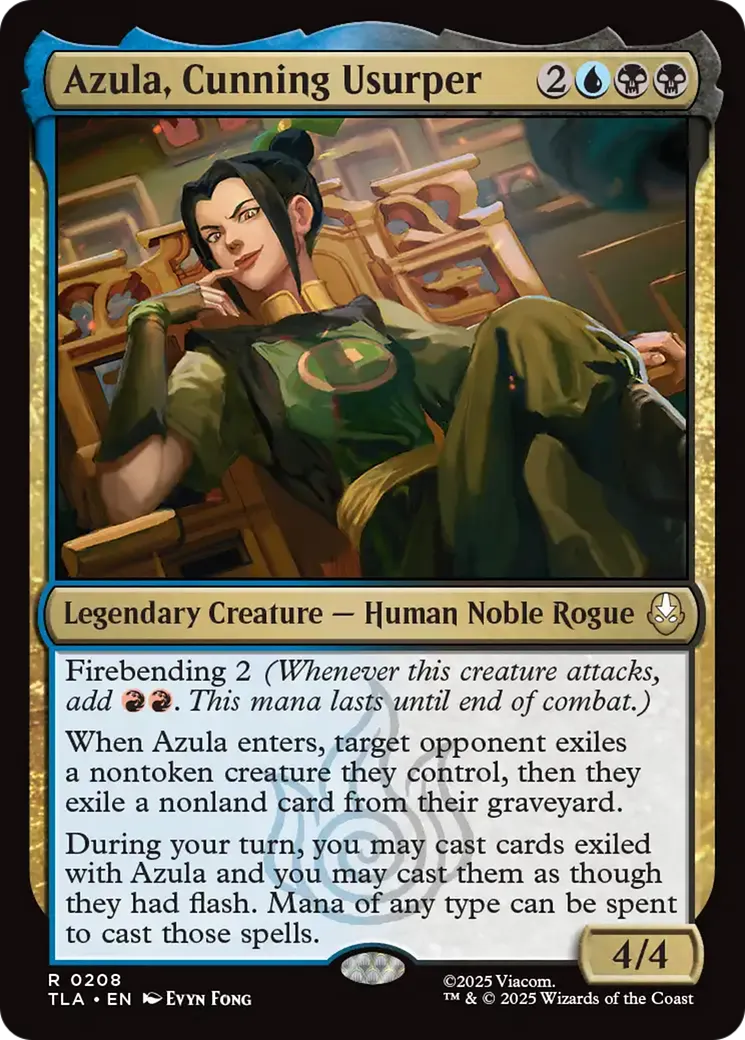 Azula, usurpatrice rusée — Avatar: The Last Airbender — Magic: The Gathering