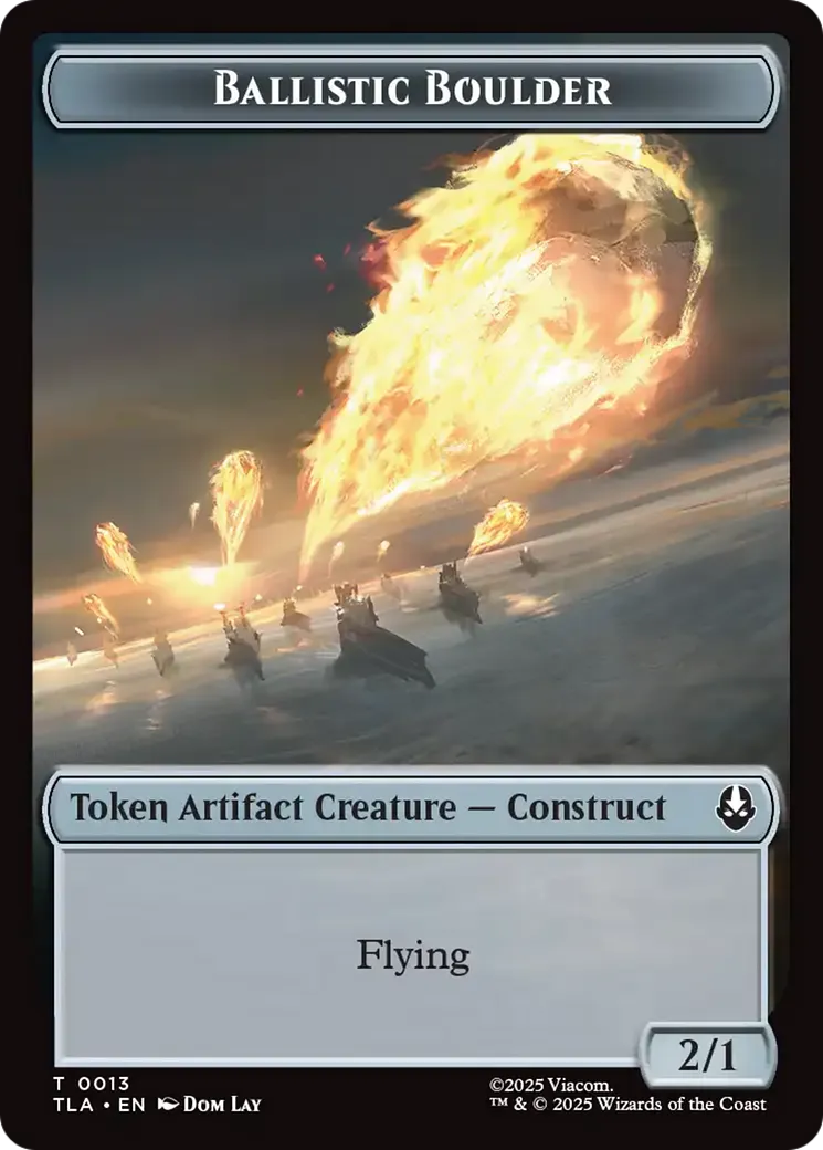 Ballistic Boulder — Avatar: The Last Airbender — Magic: The Gathering
