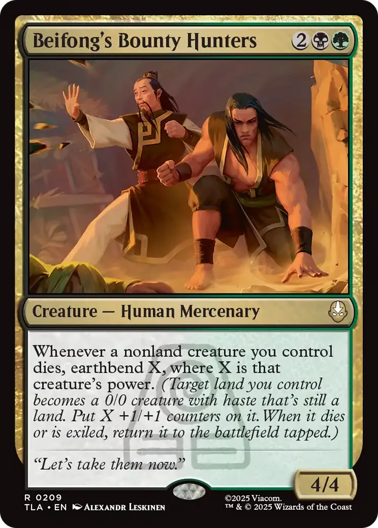 Beifong's Bounty Hunters — Avatar: The Last Airbender — Magic: The Gathering