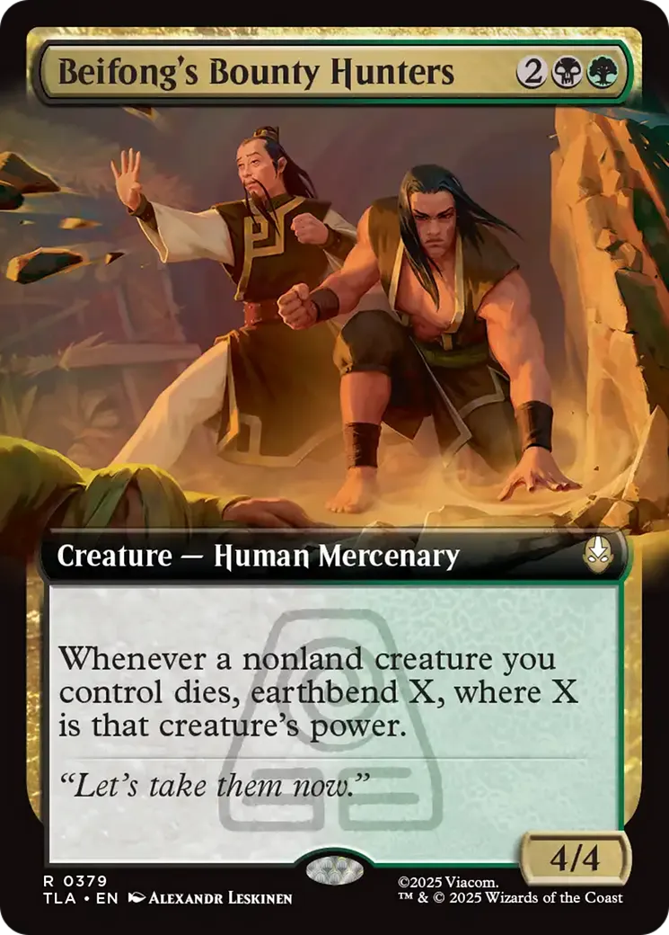 Beifong's Bounty Hunters from Avatar: The Last Airbender - Magic: The Gathering
