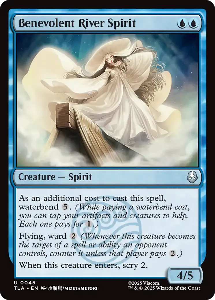 Esprit de la rivière bienveillant — Avatar: The Last Airbender — Magic: The Gathering