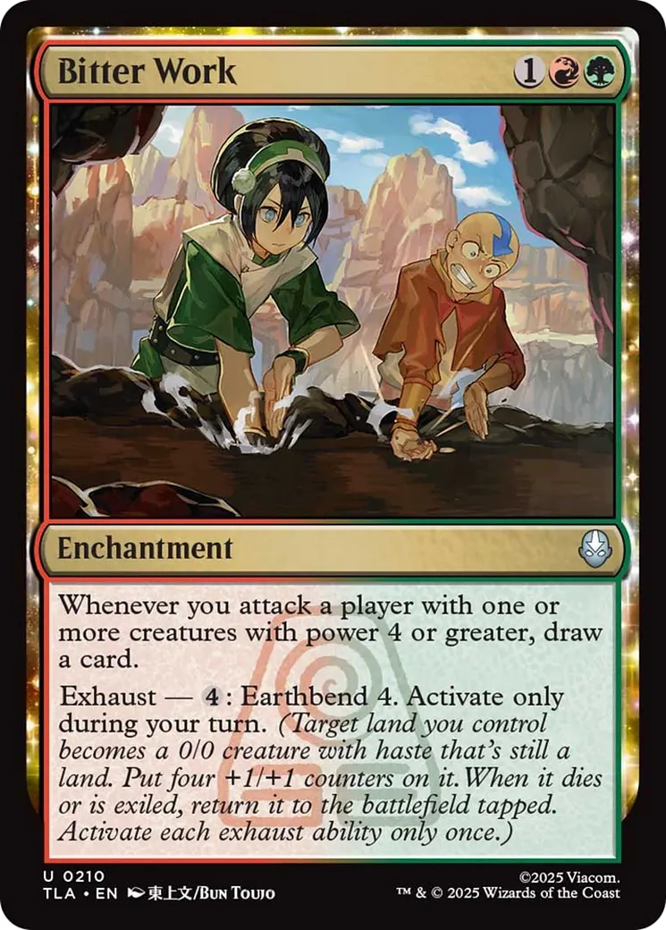 Bitter Work — Avatar: The Last Airbender — Magic: The Gathering