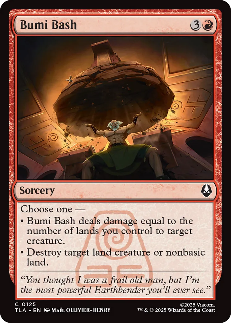 Bumi Bash — Avatar: The Last Airbender — Magic: The Gathering
