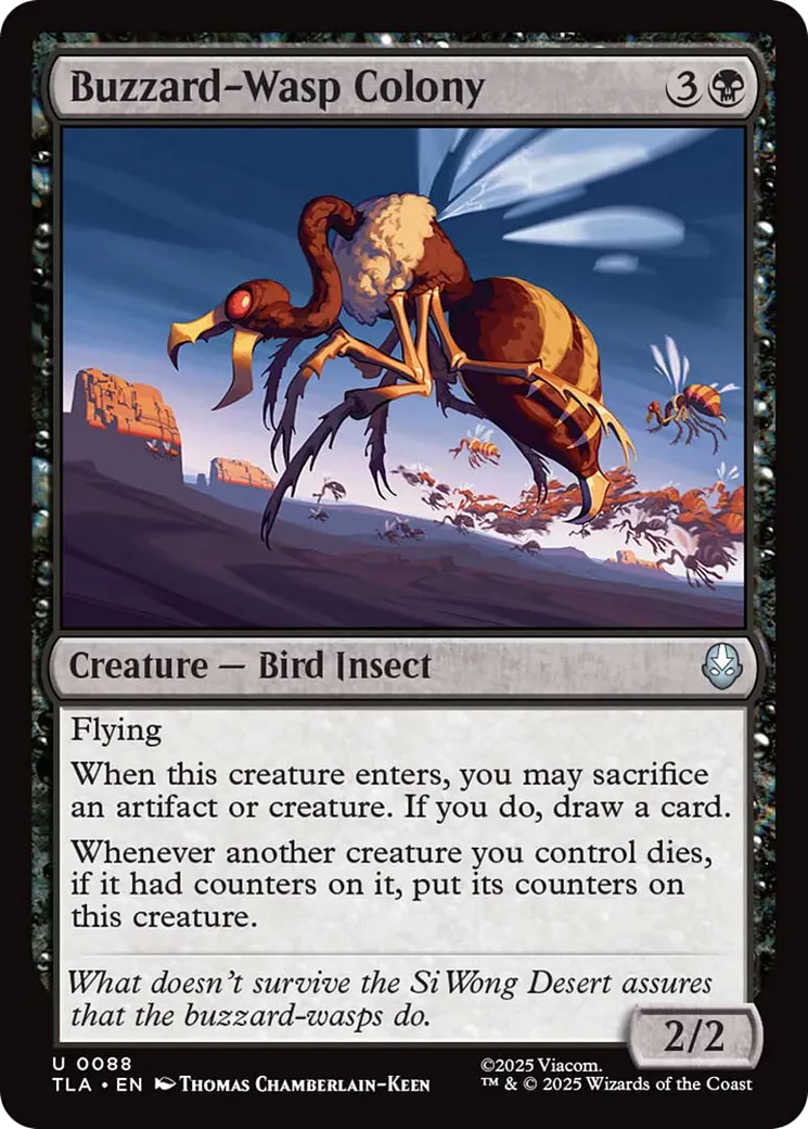 Colonie de bourdons-vautours — Avatar: The Last Airbender — Magic: The Gathering