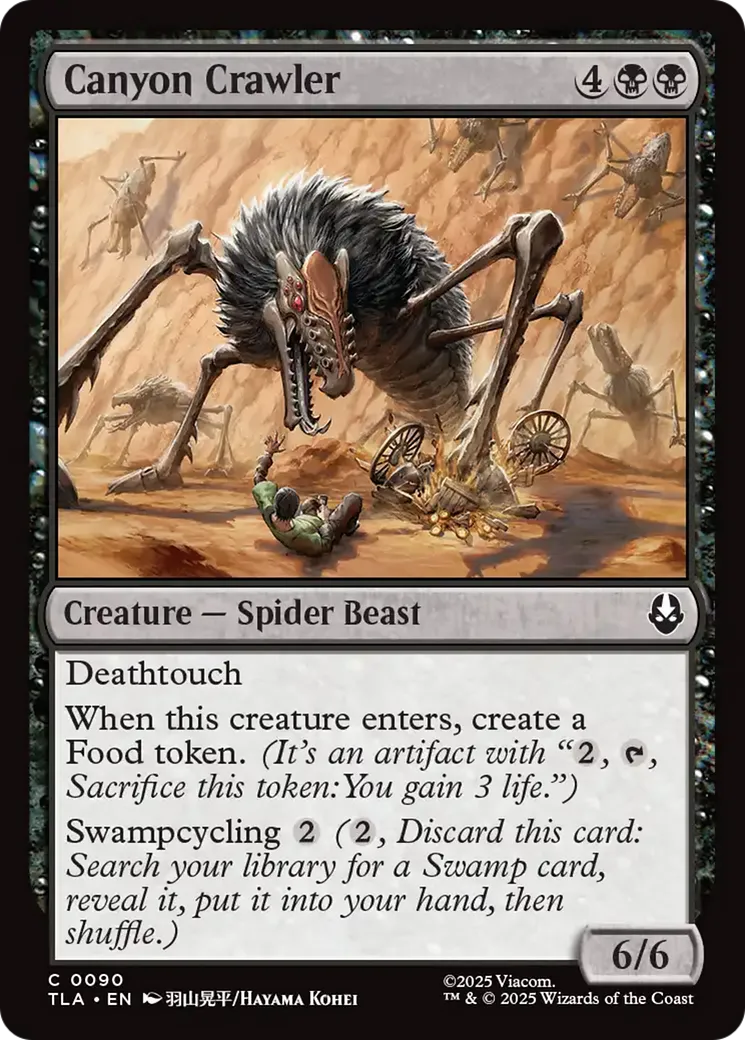 Canyon Crawler — Avatar: The Last Airbender — Magic: The Gathering