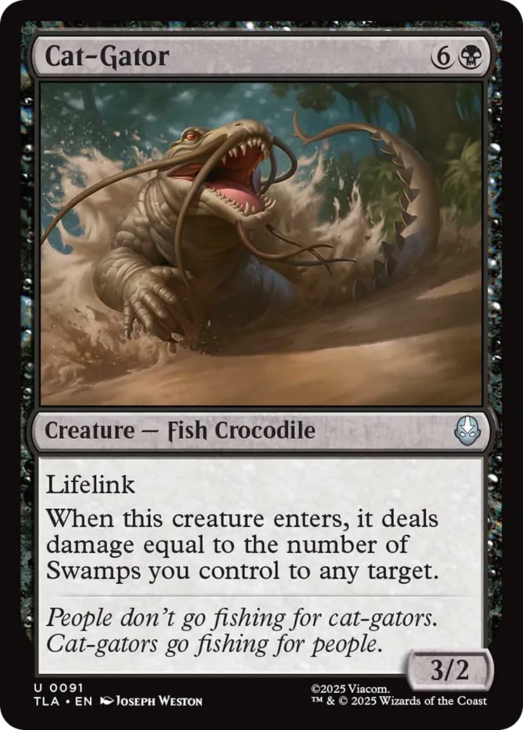 Cat-Gator — Avatar: The Last Airbender — Magic: The Gathering