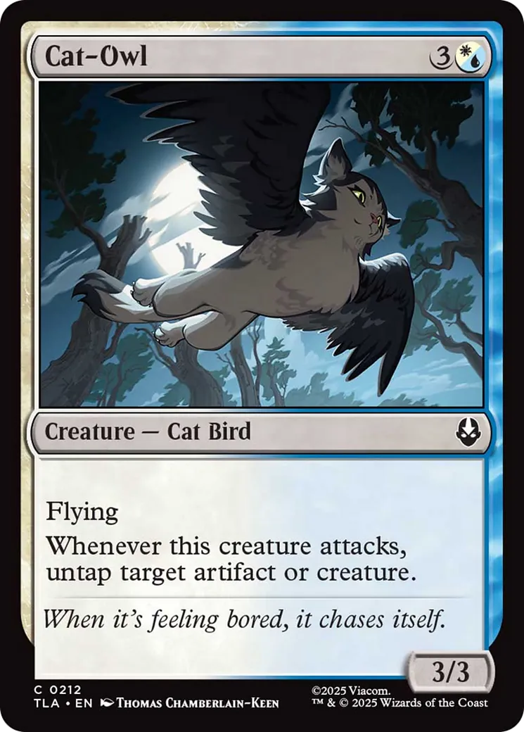 Cat-Owl — Avatar: The Last Airbender — Magic: The Gathering