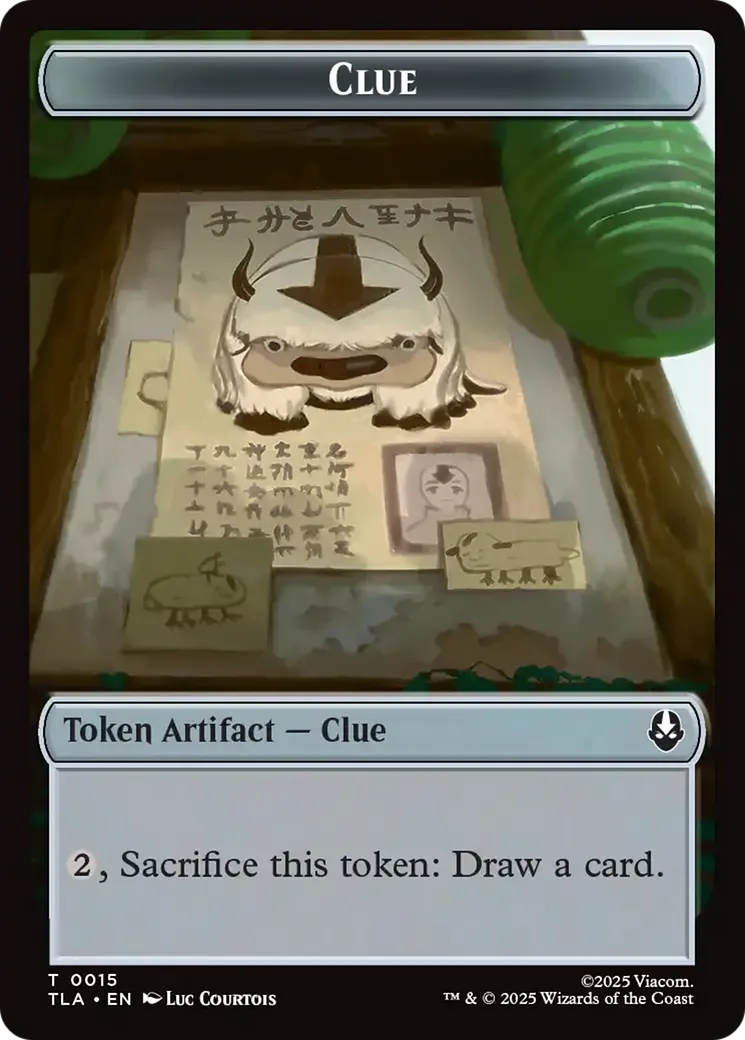 Clue — Avatar: The Last Airbender — Magic: The Gathering