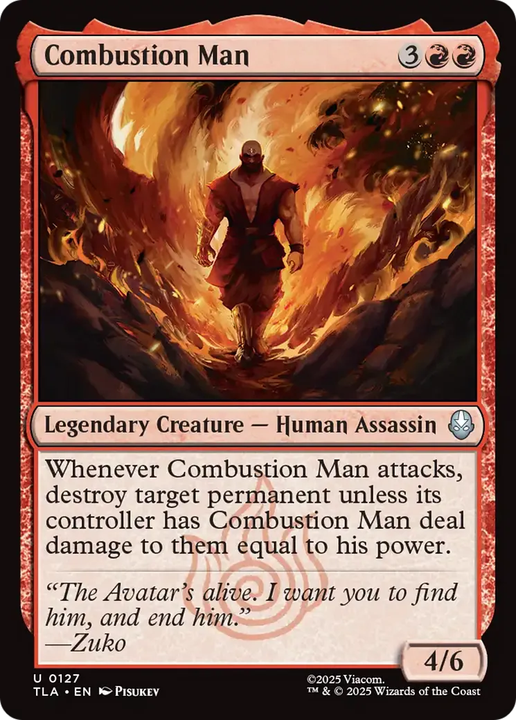 L'homme explosif — Avatar: The Last Airbender — Magic: The Gathering