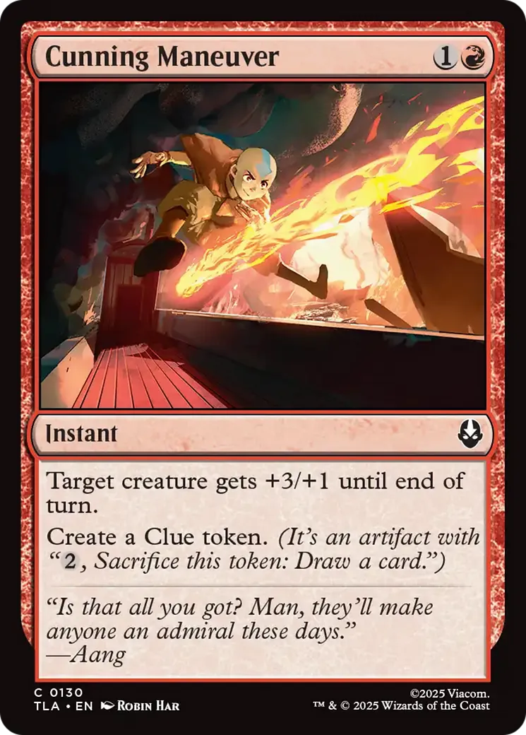 Cunning Maneuver — Avatar: The Last Airbender — Magic: The Gathering