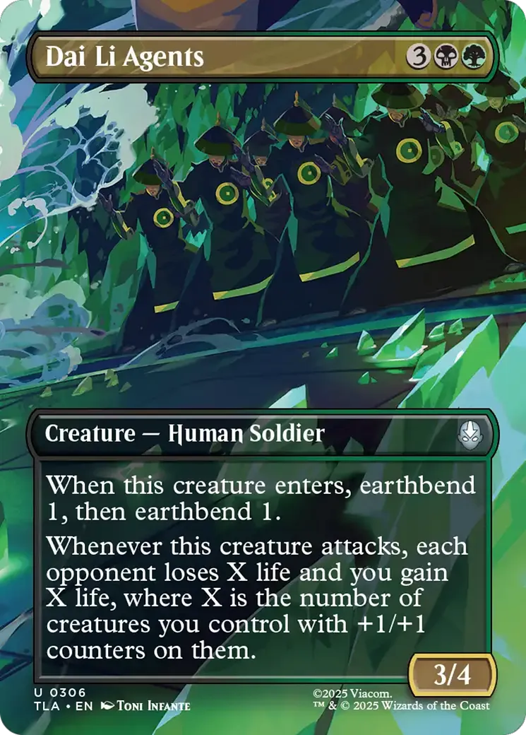 Dai Li Agents — Avatar: The Last Airbender — Magic: The Gathering