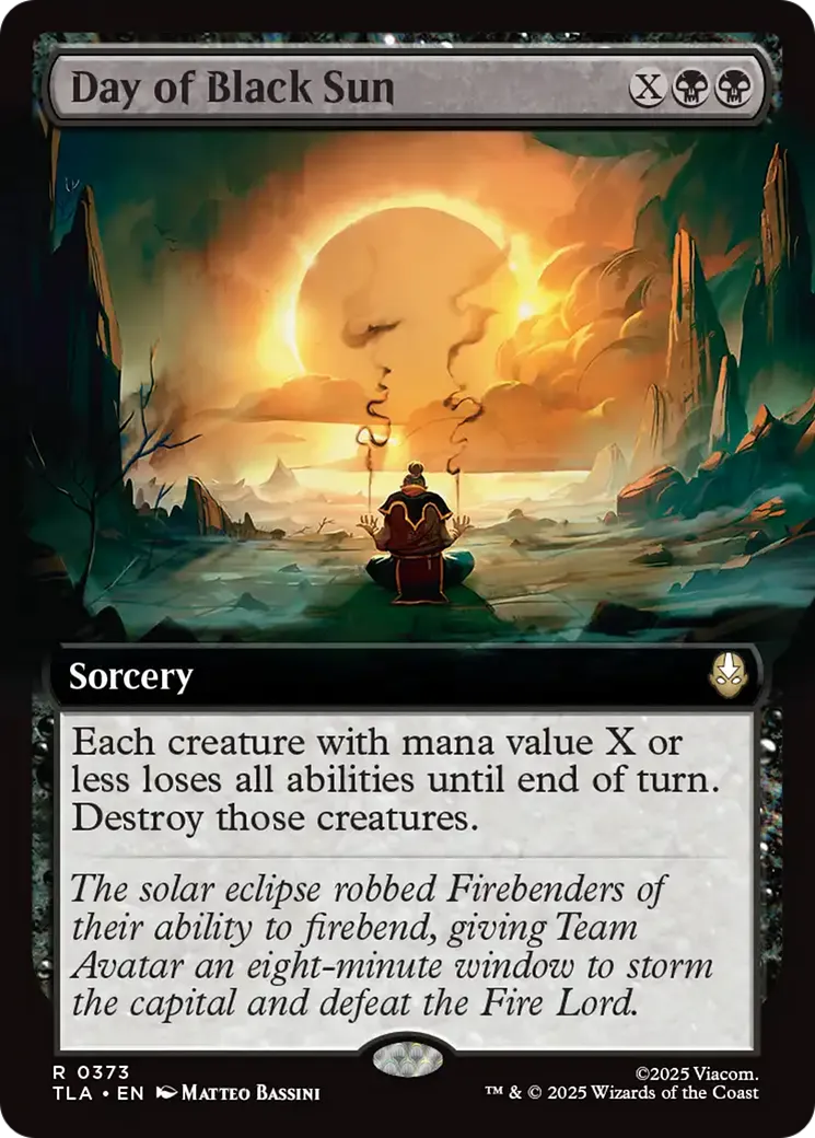 Day of Black Sun — Avatar: The Last Airbender — Magic: The Gathering