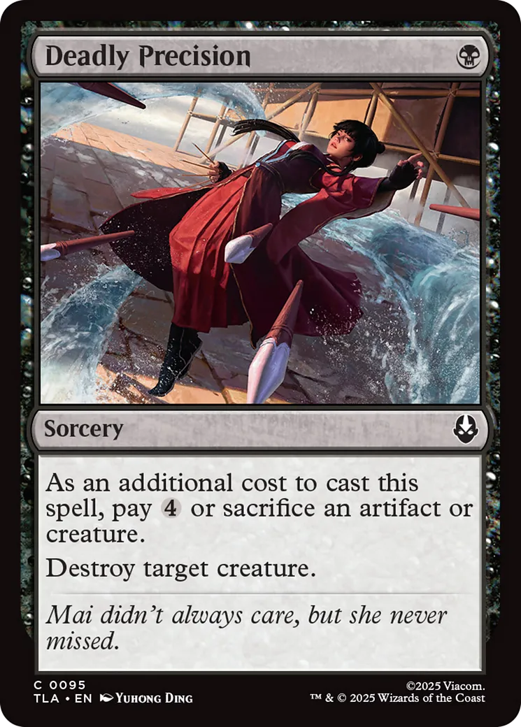 Précision mortelle — Avatar: The Last Airbender — Magic: The Gathering