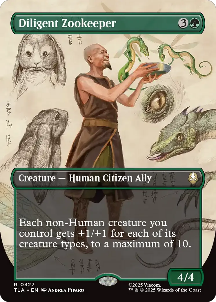 Diligent Zookeeper — Avatar: The Last Airbender — Magic: The Gathering