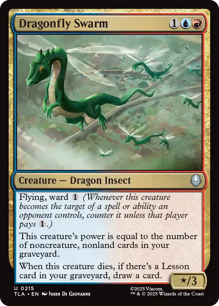 Dragonfly Swarm — Avatar: The Last Airbender — Magic: The Gathering