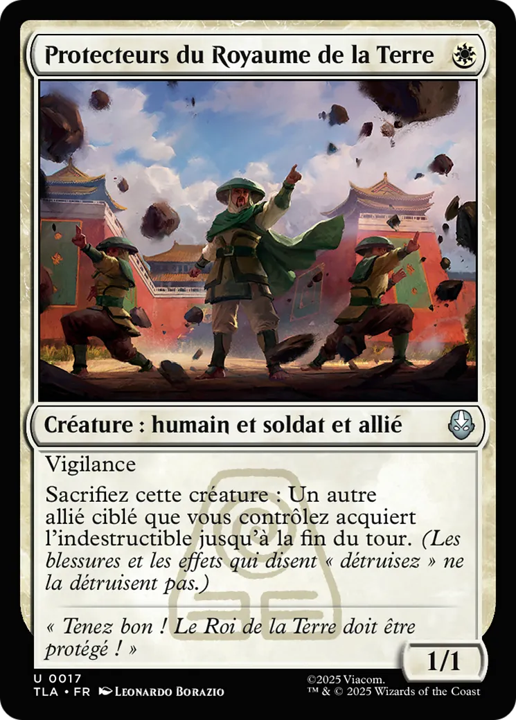 Protecteurs du Royaume de la Terre — Avatar: The Last Airbender — Magic: The Gathering