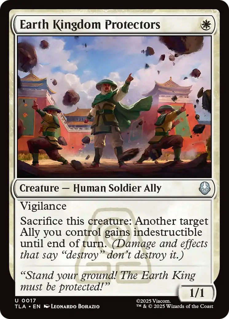Protecteurs du Royaume de la Terre — Avatar: The Last Airbender — Magic: The Gathering