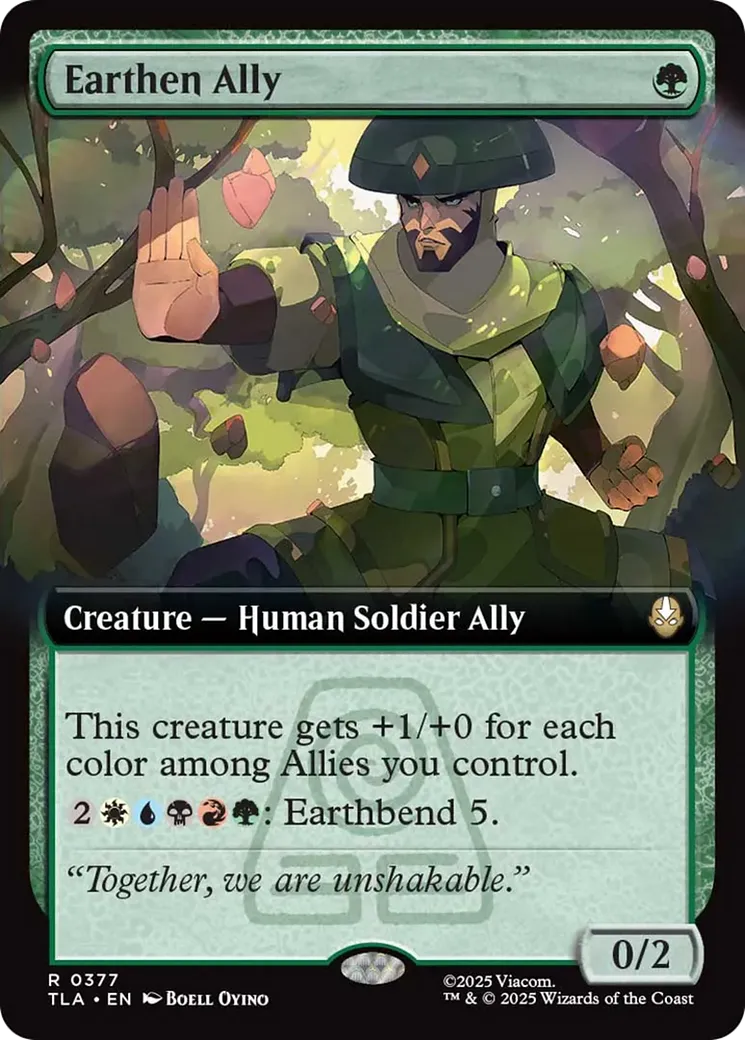 Earthen Ally — Avatar: The Last Airbender — Magic: The Gathering