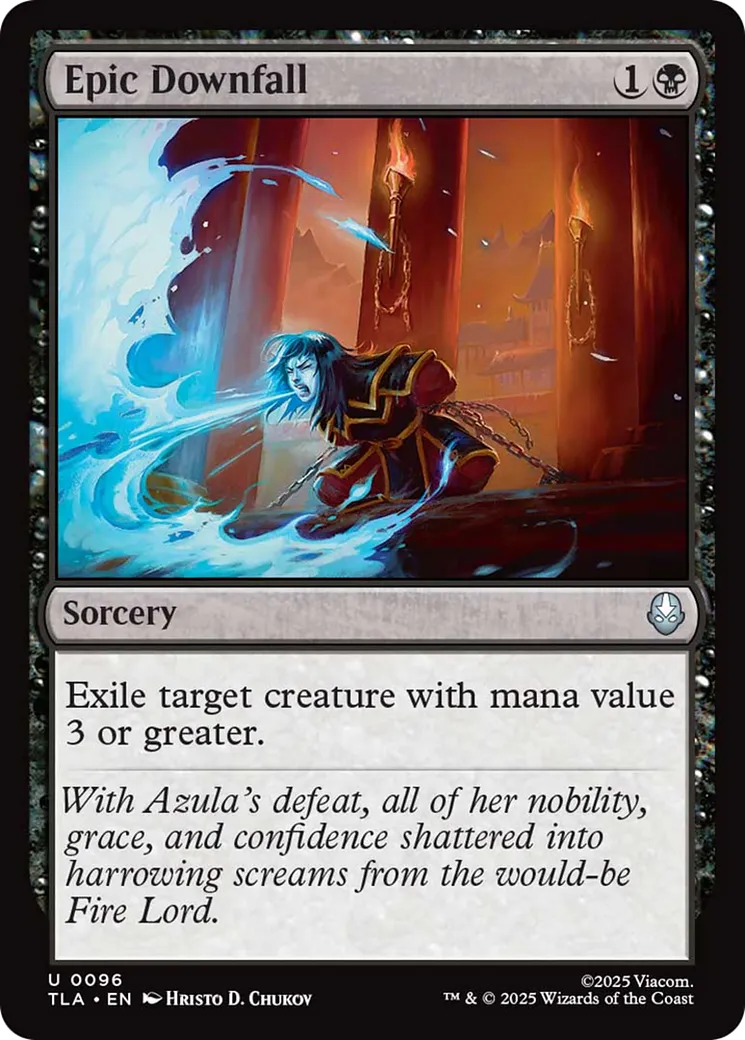 Chute épique — Avatar: The Last Airbender — Magic: The Gathering
