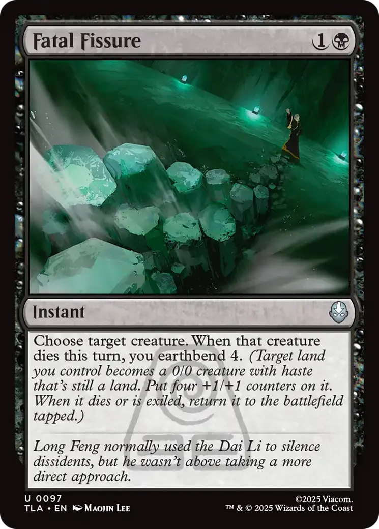 Fatal Fissure — Avatar: The Last Airbender — Magic: The Gathering