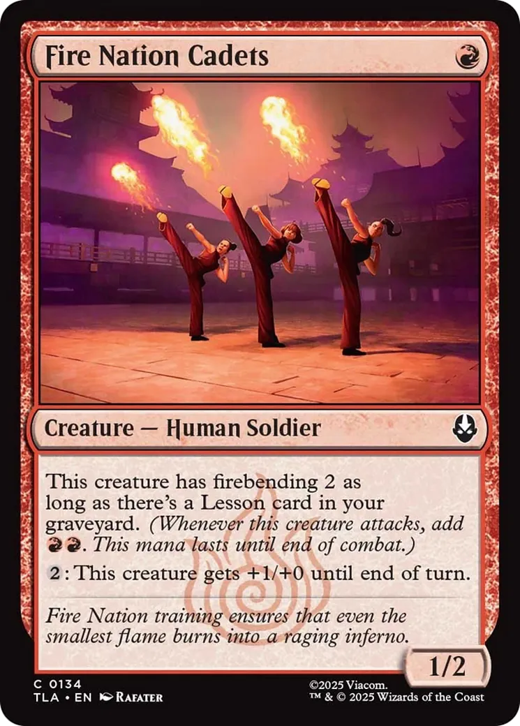 Fire Nation Cadets — Avatar: The Last Airbender — Magic: The Gathering