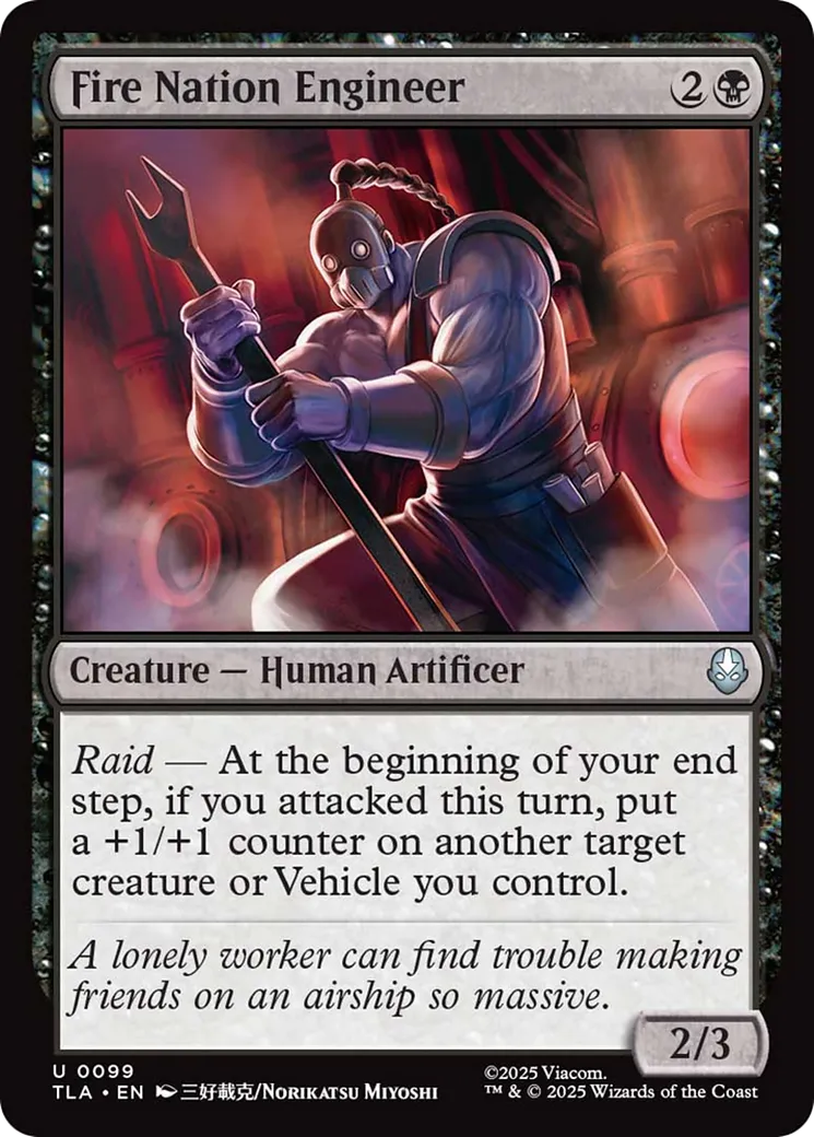 Ingénieur de la Nation du Feu — Avatar: The Last Airbender — Magic: The Gathering