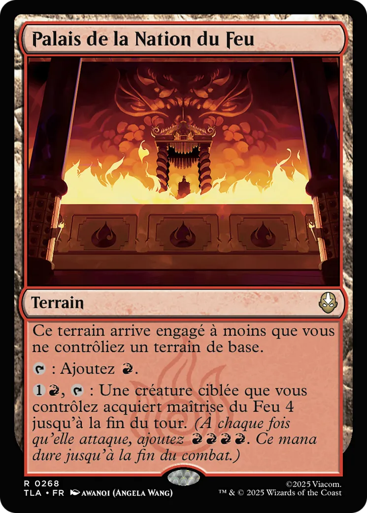 Palais de la Nation du Feu — Avatar: The Last Airbender — Magic: The Gathering