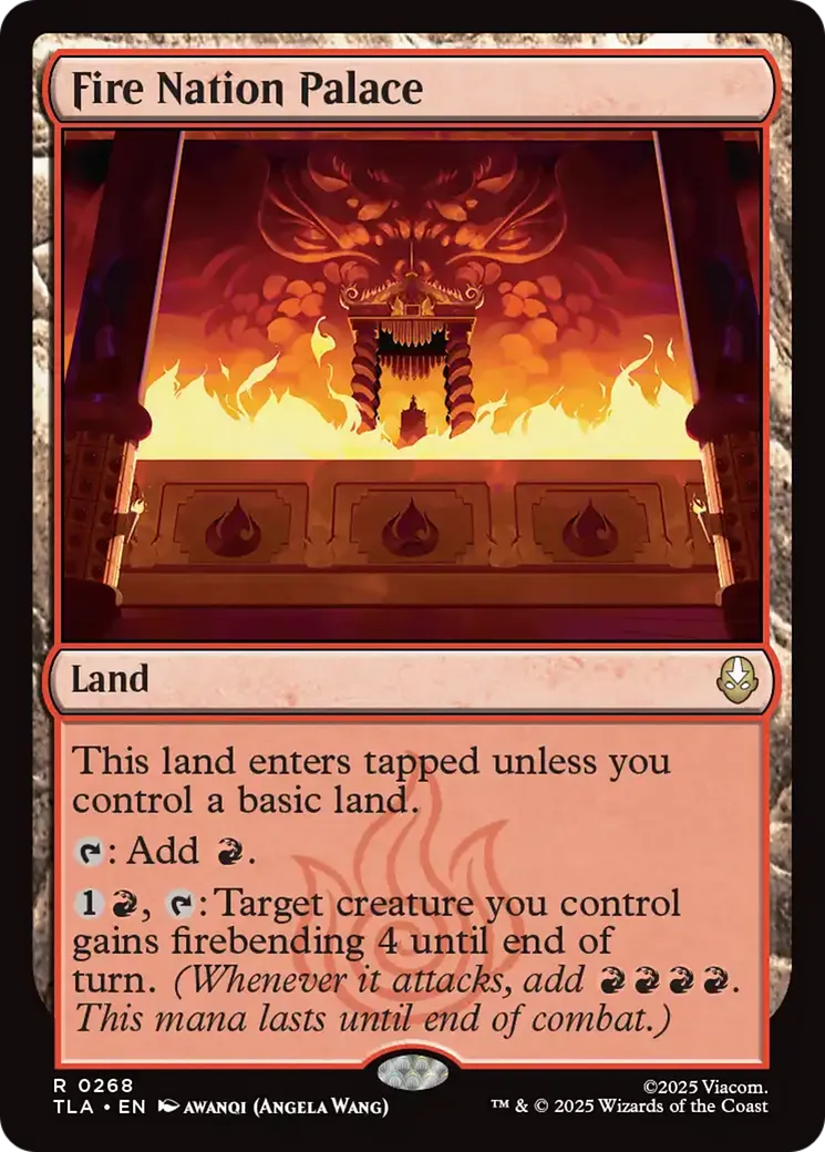 Fire Nation Palace — Avatar: The Last Airbender — Magic: The Gathering