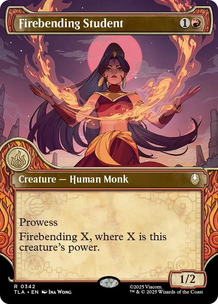 Firebending Student — Avatar: The Last Airbender — Magic: The Gathering