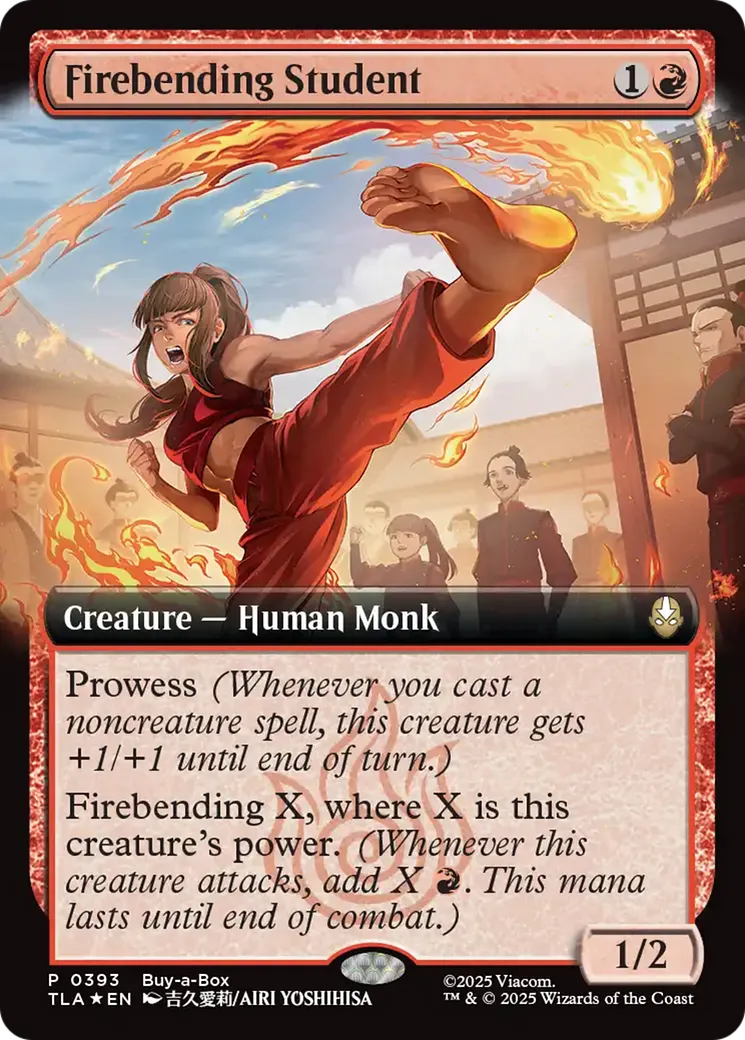 Étudiante en maîtrise du Feu — Avatar: The Last Airbender — Magic: The Gathering