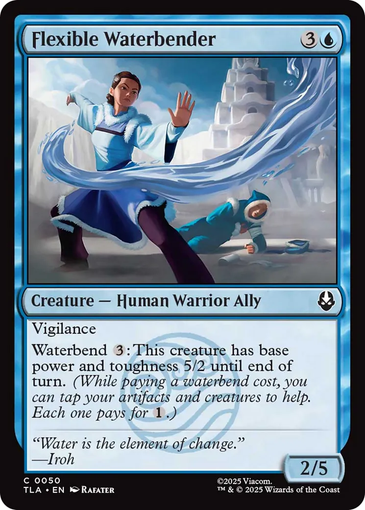 Flexible Waterbender — Avatar: The Last Airbender — Magic: The Gathering